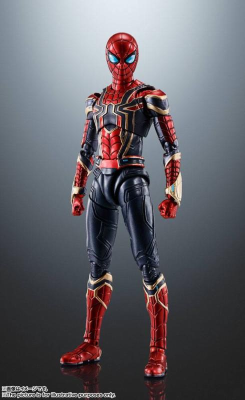 Spider-Man No Way Home: Iron Spider-Man 15cm S.H. Figuarts Action Figure - Bandai Tamashii