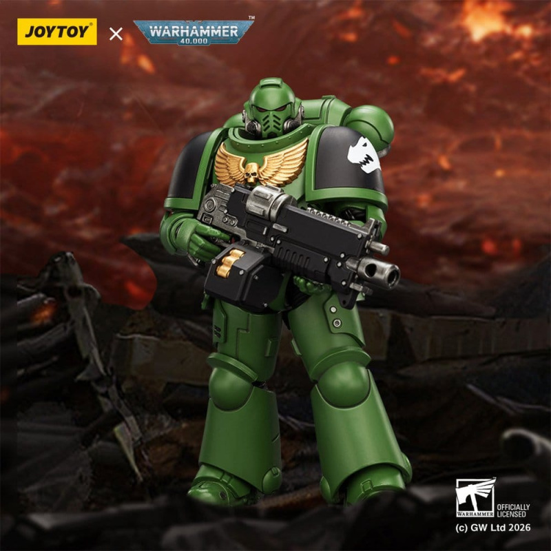 Warhammer 40,000 Action Figure Salamanders Intercessor 12 cm 6