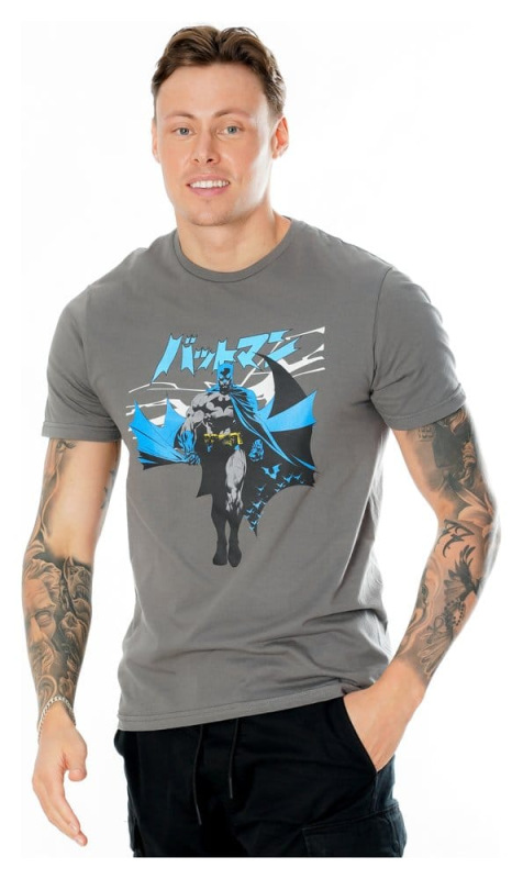 DC Comics T-Shirt Batman Manga Cape Size L 4
