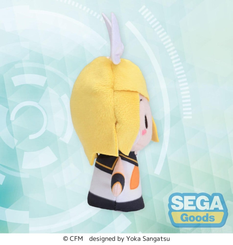 Kagamine Rin & Len Fuwa Petit Plush Kagamine Rin Finger Mascot 10 cm 2