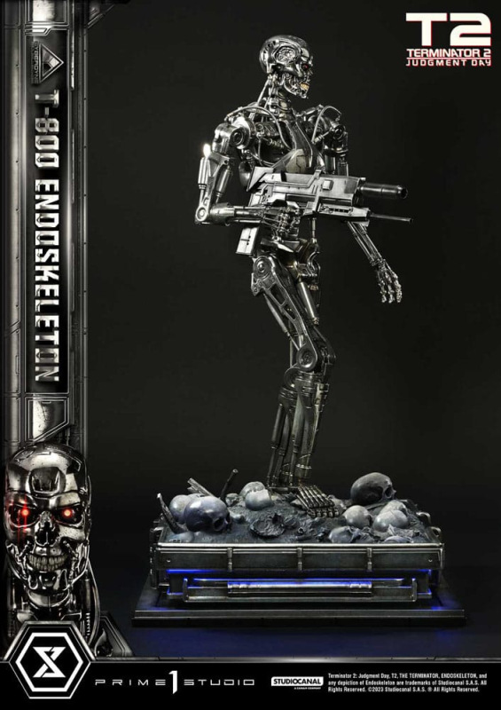 Terminator 2 Museum Masterline Series Statue 1/3 Judgment Day T800 Endoskeleton 74 cm 6