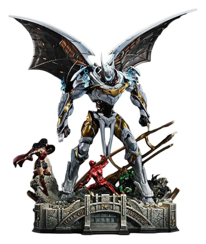 Justice League (Comics) Premium Masterline Statue Batman Final Suit (Design by Jorge Jimenez) Bonus