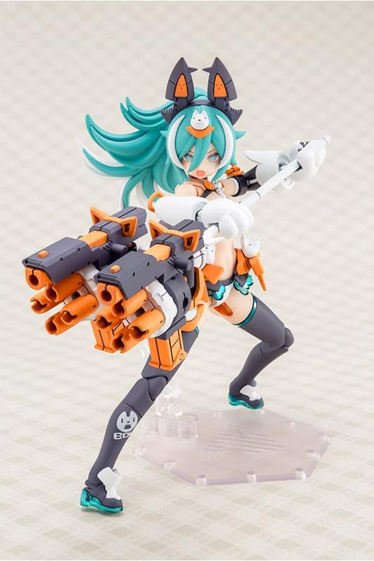 Megami Device Plastic Model Kit 1/1 Puni Mofu Lang 16 cm 4