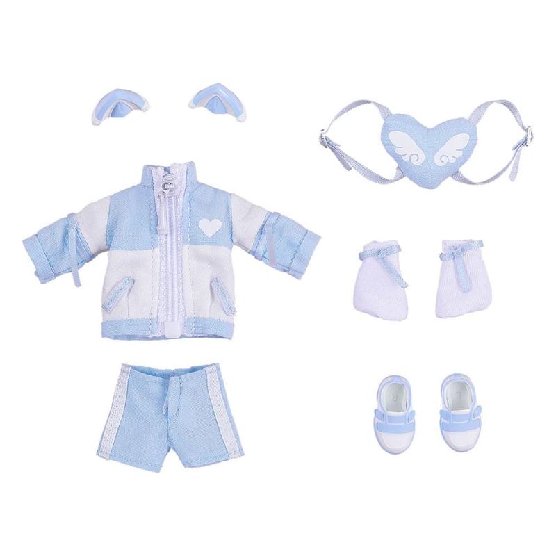Original Character Accessories for Nendoroid Doll Figures Outfit Set: Subculture Fashion Tracksuit (