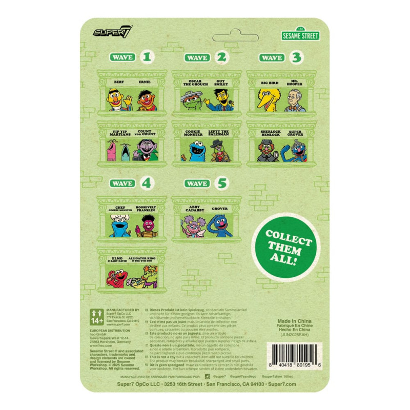 Sesame Street ReAction Action Figure Wave 05 Abby Cadabby 10 cm 2