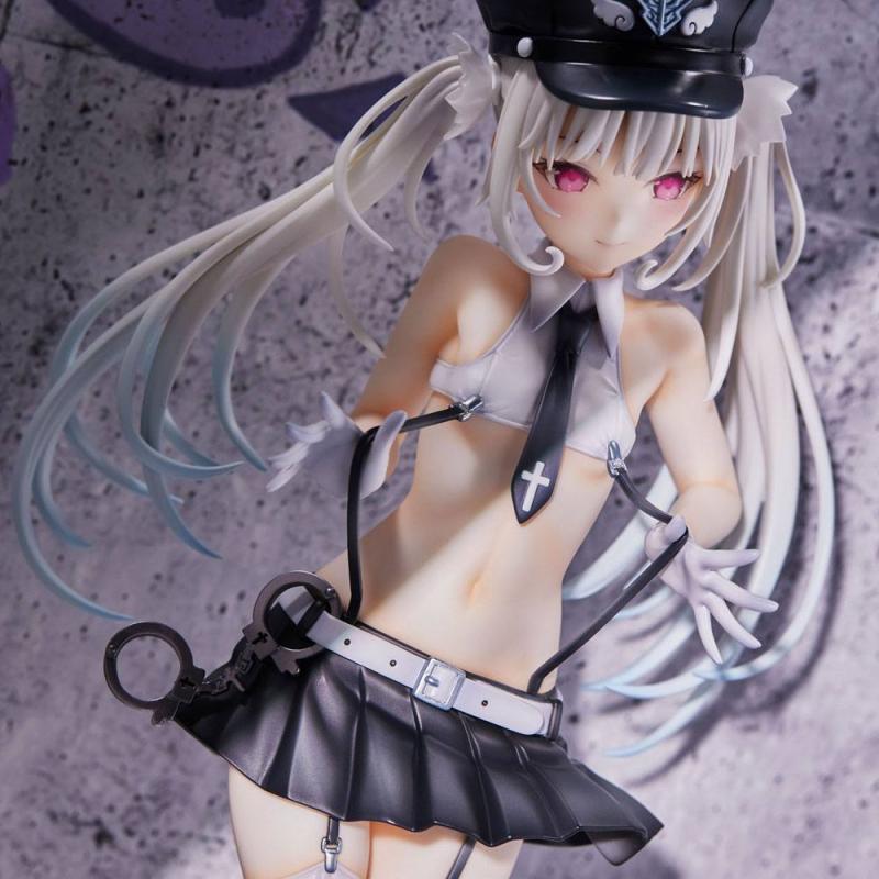 Original Character PVC Statue Angel Police Illustration by Rurudo 23 cm