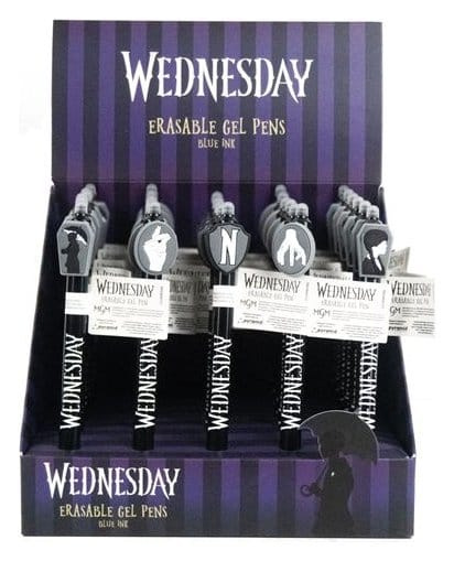 Wednesday Erasable Gel Pen Black Display (30) 1