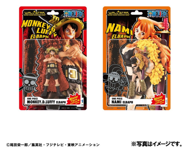 One Piece WALLSTAR PVC Figures 2-Pack Monkey D. Luffy & Nami Ver. Elbaph 11 cm (with gift) 1