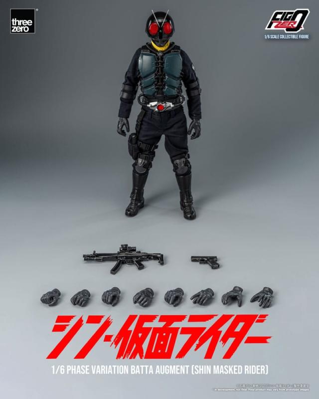 Kamen Rider FigZero Action Figure 1/6 Phase Variation Batta Augment (Shin Masked Rider) 30 cm