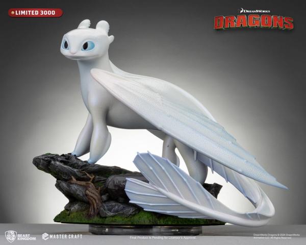 How To Train Your Dragon 3 Master Craft Statue Light Fury 29 cm