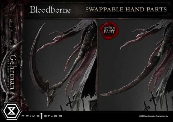 Bloodborne Ultimate Premium Masterline Series Statue 1/4 Gehrman Bonus Version 68 cm 3