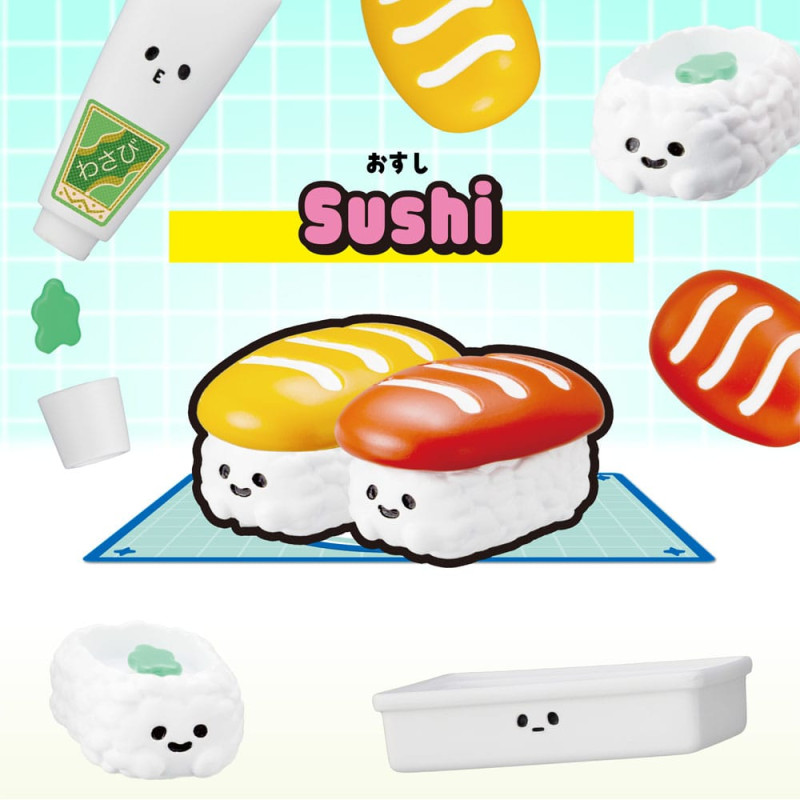 Recipeeez Mini Figure Menu 01 3 cm Assortment (4) 4