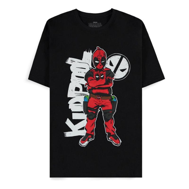 Deadpool T-Shirt Kidpool Boy Stance Size L