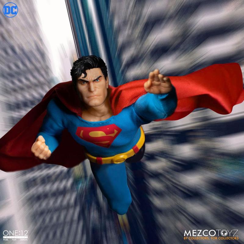 DC Comics: Superman Man of Steel Edition 1/12 Action Figure - Mezco Toys