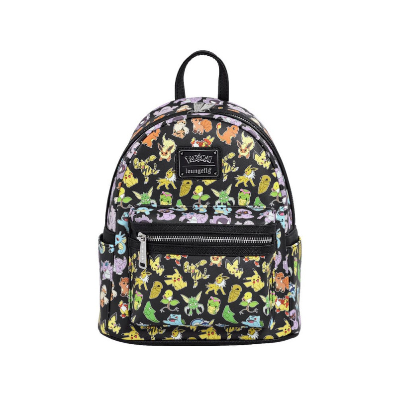 Pokémon by Loungefly Mini Backpack Multi Character All Over Print 1