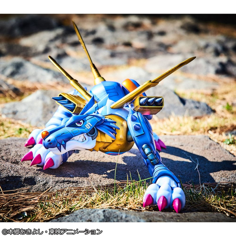 Digimon Adventure Precious G.E.M. Series PVC Statue Metal Garurumon & Ishida Yamato 30 cm 9