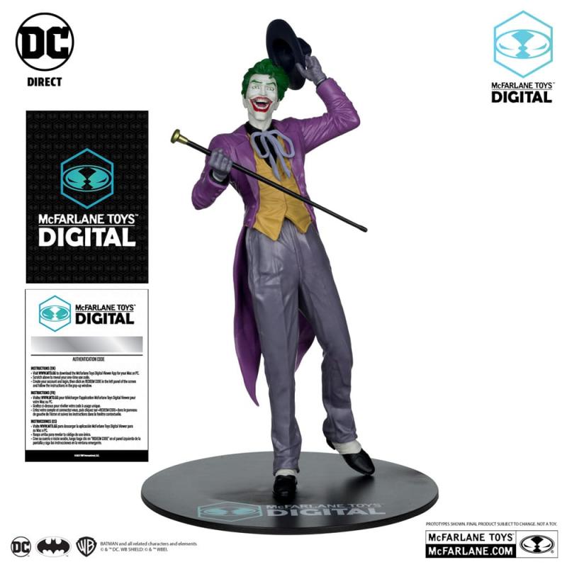 DC Direct PVC Statue 1/6 The Joker by Jason Fabok (McFarlane Digital) 29 cm 1