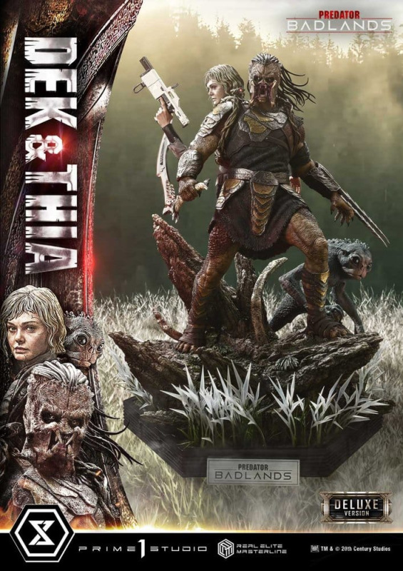 Predator Real Elite Masterline Statue 1/3 Badlands Dek & Thia DX Bonus Version 87 cm 11