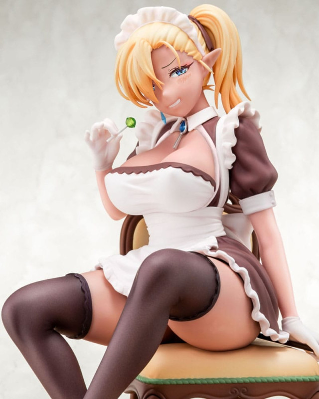 Original Character PVC 1/6 Elf Maid's Sexual Servicing Louche 18 cm 5