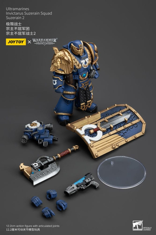 Warhammer The Horus Heresy Action Figure 1/18 Ultramarines Invictarus Suzerain Squad Suzerain 2 12 c 8
