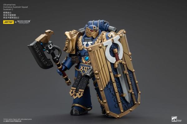 Warhammer The Horus Heresy Action Figure 1/18 Ultramarines Invictarus Suzerain Squad Suzerain 2 12 c