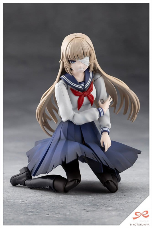Sousai Shojo Teien Plastic Model 1/10 Kuon Yakushiji Maria Kagaribi Damage Ver. School Girl Emulatio 6