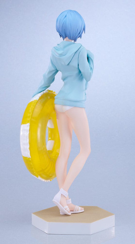 Rebuild of Evangelion Pop Up Parade L PVC Statue Beach Queens: Rei Ayanami 22 cm 5