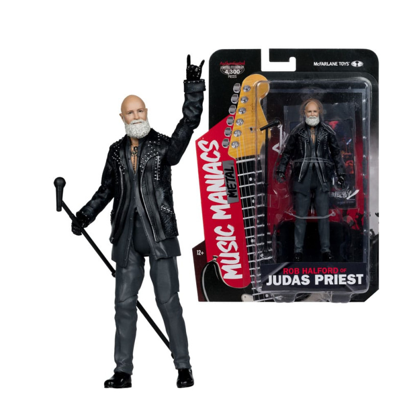 Judas Priest Music Maniacs Heavy Metal Action Figure Rob Halford 15 cm 3