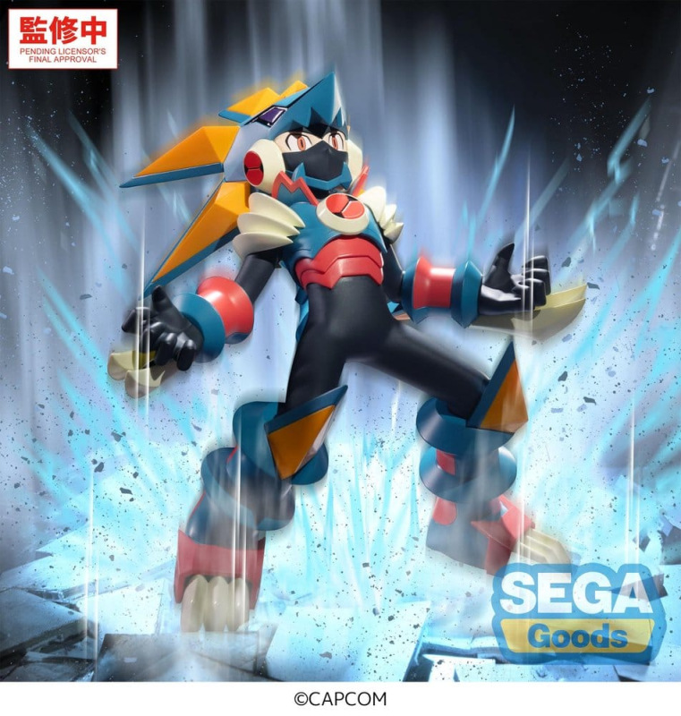 Mega Man Battle Network Luminasta PVC Figure Mega Man Gregar Beast 17 cm 3