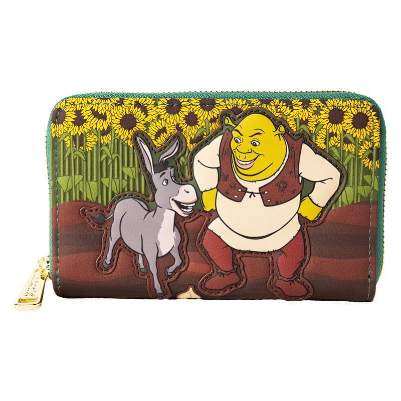 Dreamworks by Loungefly Wallet Shrek & Donkey Sunflower Field