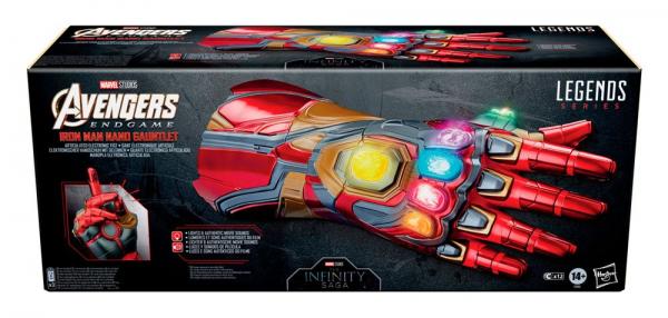 Marvel Legends Series: Electronic Iron Man Nano Gauntlet 1/1 Replica - Hasbro