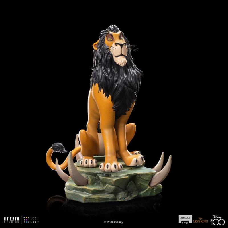 The Lion King Art Scale Statue 1/10 Scar Regular 16 cm