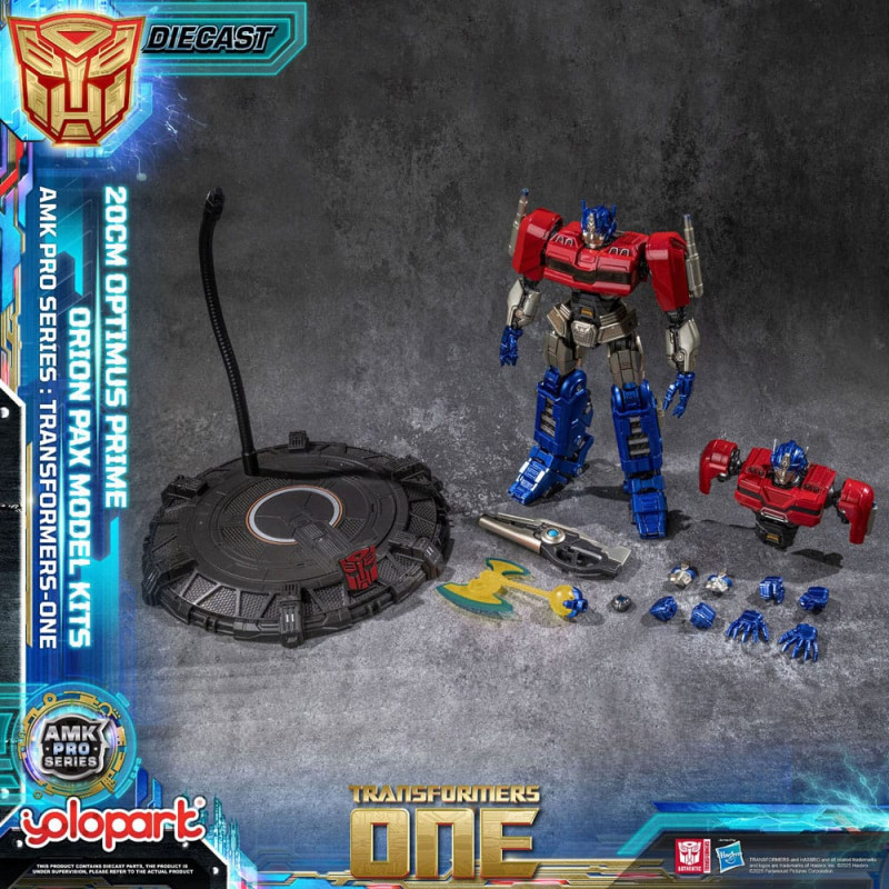 Transformers: Generation One AMK Pro Series Plastic Model Kit Orion Pax/Optimus Prime Final Form 20 3