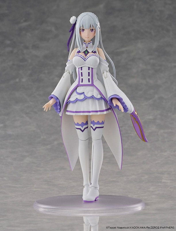 Re:Zero Starting Life in Another World Plastic Model Kit Emilia DX Ver. 16 cm 1