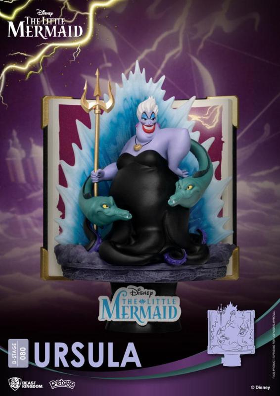 Disney Story Book Series: Ursula 15 cm D-Stage PVC Diorama - Beast Kingdom Toys