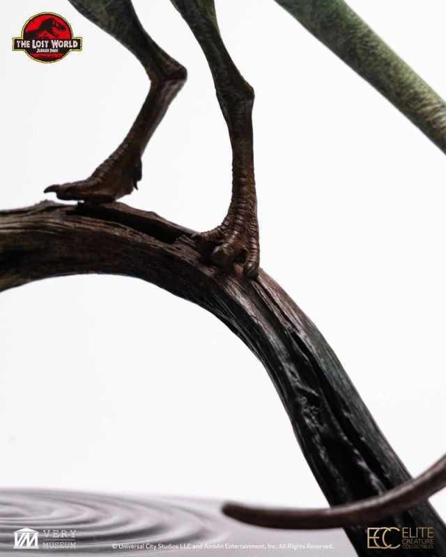 The Lost World: Jurassic Park Statue 2/3 Compsognathus Bronze 28 cm 12