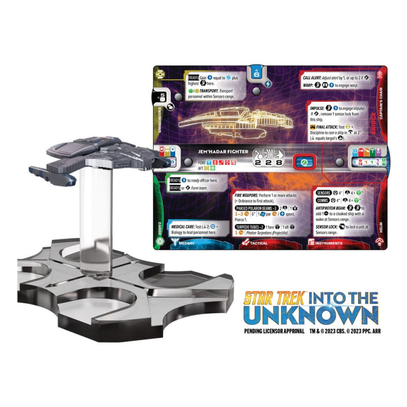 Star Trek: Into the Unknown Miniatures Game Expansion Federation vs. Dominion Core *English Version* 7