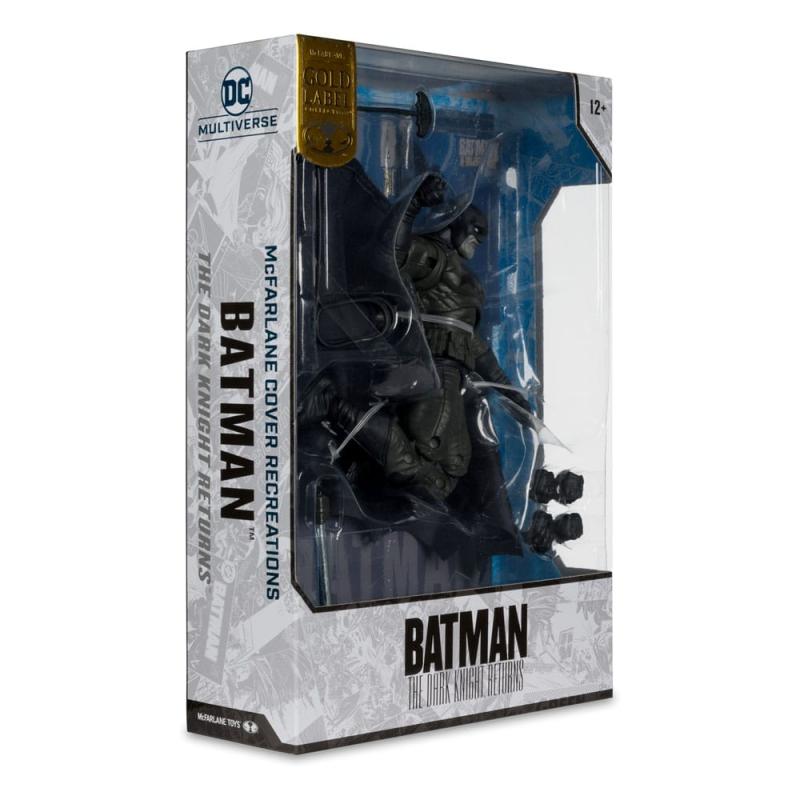 DC Multiverse McFarlane Cover Recreations Action Figure Batman (Batman: The Dark Knight Returns #1) 9