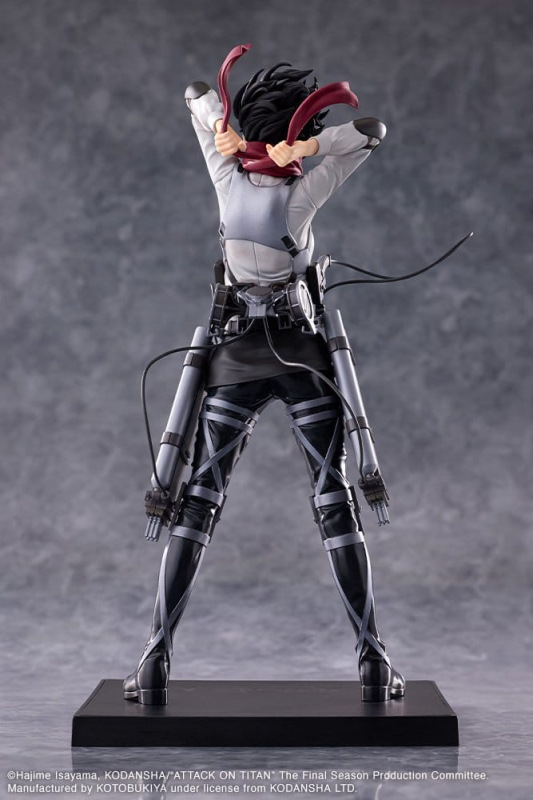 Attack on Titan: The Final Season Oshi Works PVC Figure Mikasa Ackerman The Final Season Ver. 25 cm 1