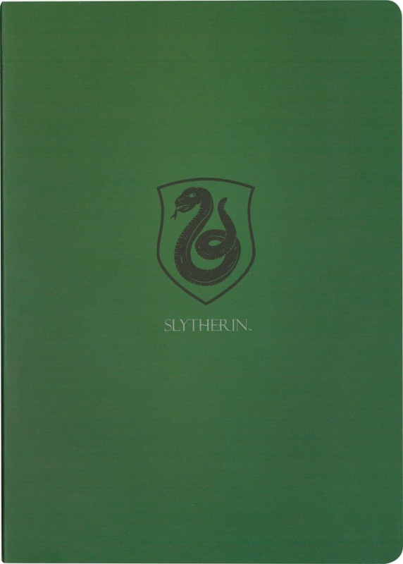 Harry Potter Softcover Notebook Slytherin 21 cm