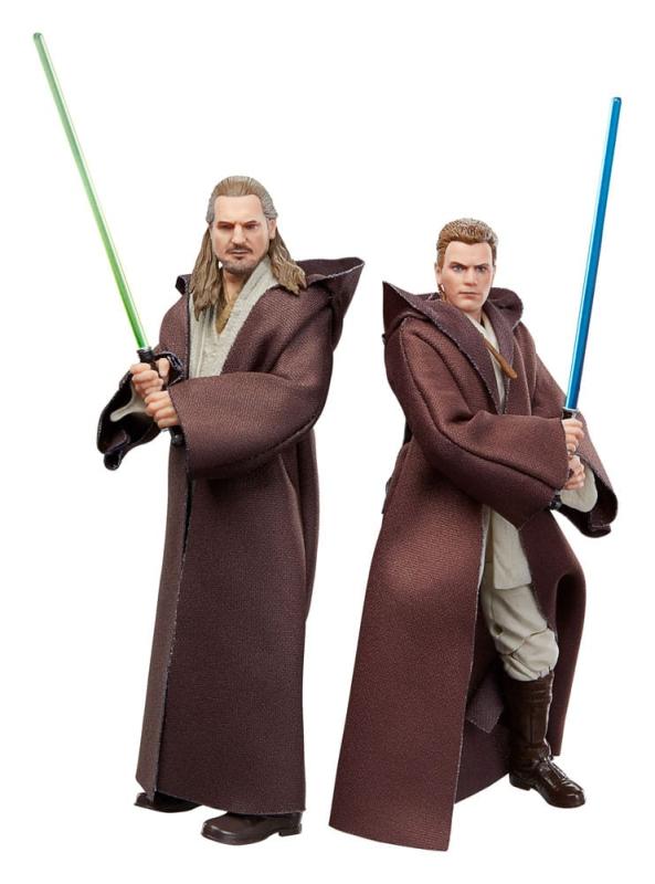 Star Wars Episode I Black Series Action Figure 3-Pack Qui-Gon Jinn, Darth Maul, Obi-Wan Kenobi 15 cm 2