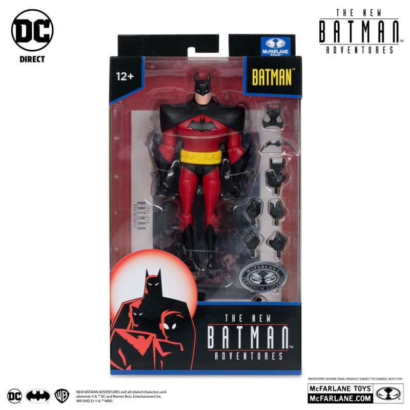 The New Batman Adventure DC Multiverse Action Figure Batman (Silver) Platinum Edition 18 cm 3