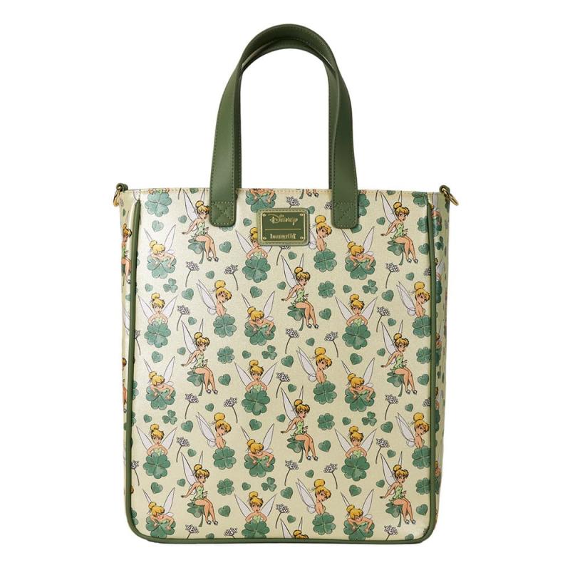 Disney by Loungefly Tote Bag with Coin Purse Tinker Bell 4-Leaf Clover 3