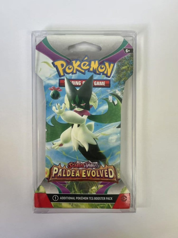 Evoretro PET Protectors for Pokémon TCG Booster Pack 0 mm (10-Pack) 2
