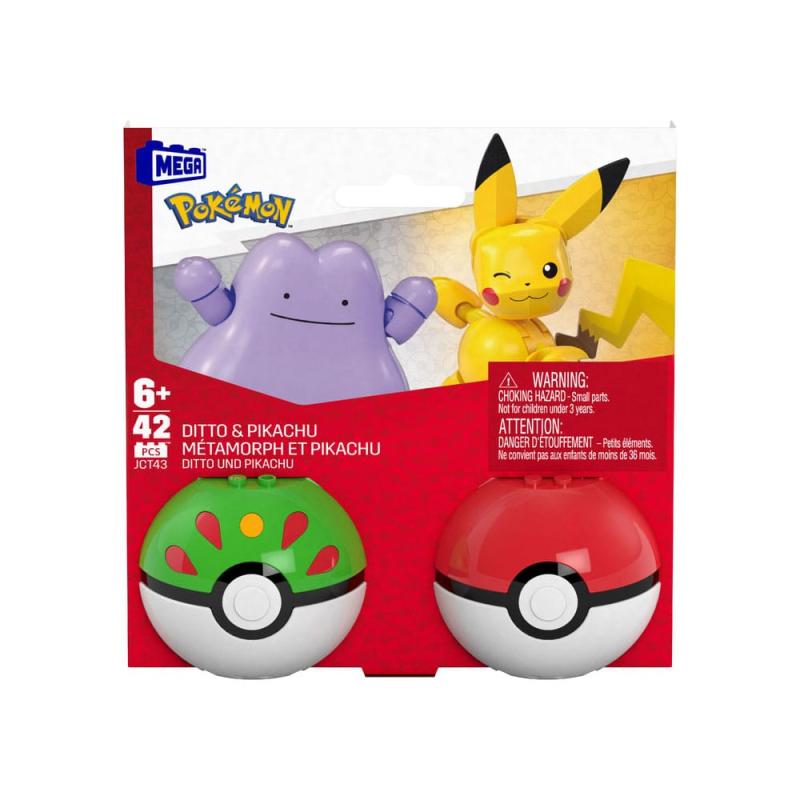 Pokémon MEGA Construction Set Poké Ball Collection: Pikachu & Ditto 7