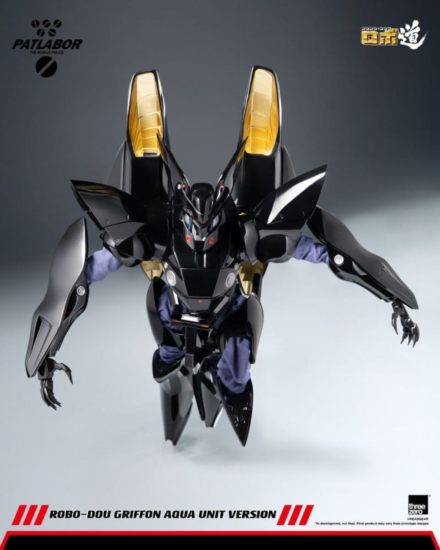 Mobile Police Patlabor Robo-Dou Action Figure 1/35 Griffon Aqua Unit Version 25 cm 4