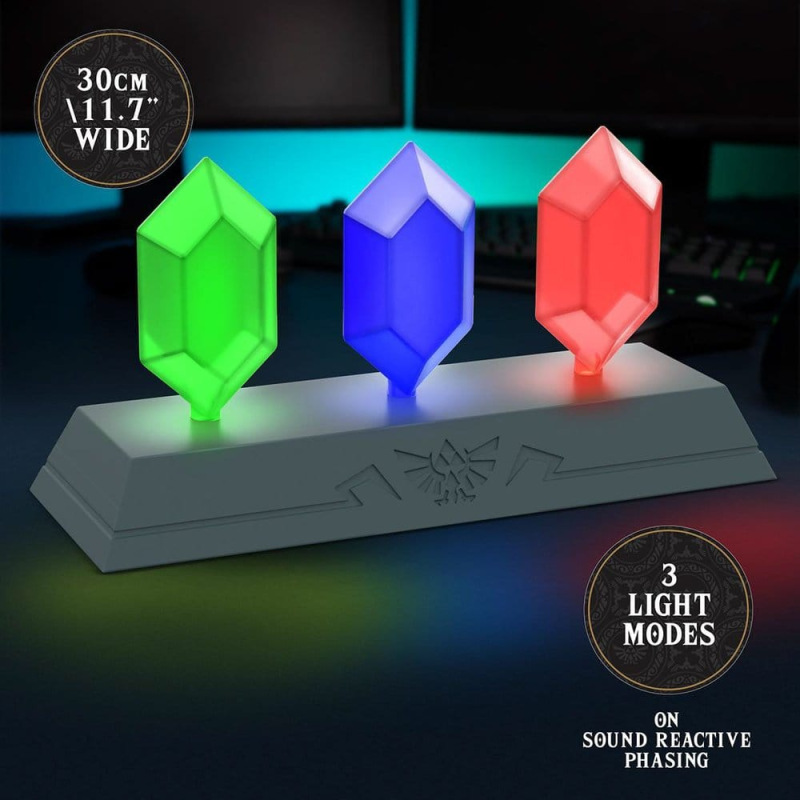 The Legend of Zelda Icon Light Plus Light Rupee 30 cm 1
