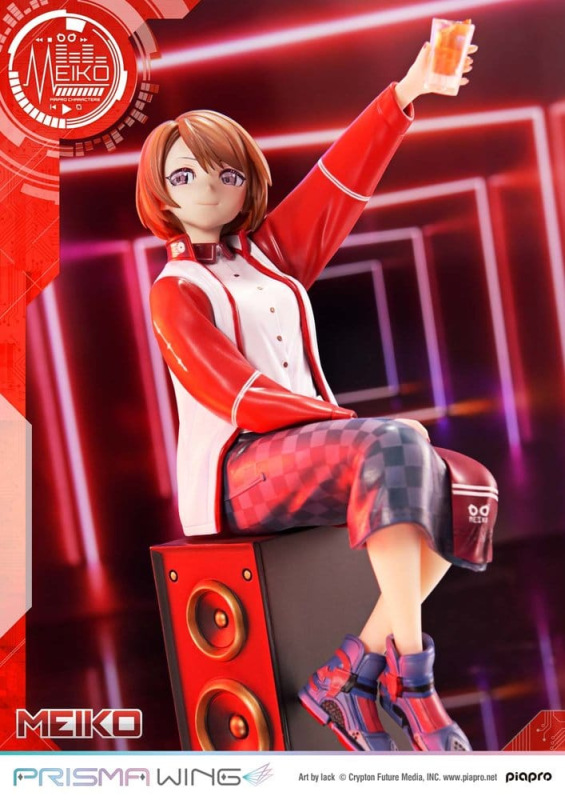 Piapro Characters Prisma Wing Statue 1/7 Meiko Illustration by lack 21 cm 6