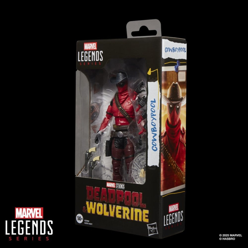 Deadpool & Wolverine Marvel Legends Action Figure Cowboypool 15 cm 12