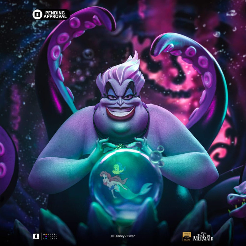 Disney's Villains Deluxe Art Scale Statue 1/10 Ursula 23 cm 2